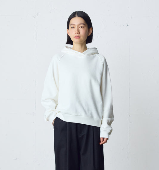 loopwheele sweat parka