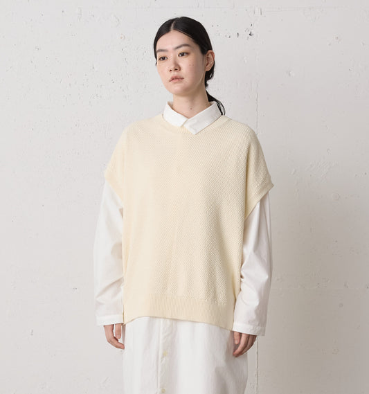 cocoon knit vest