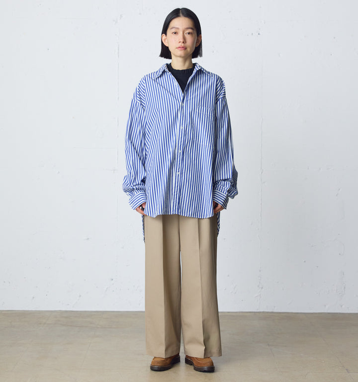 patterned big shirt