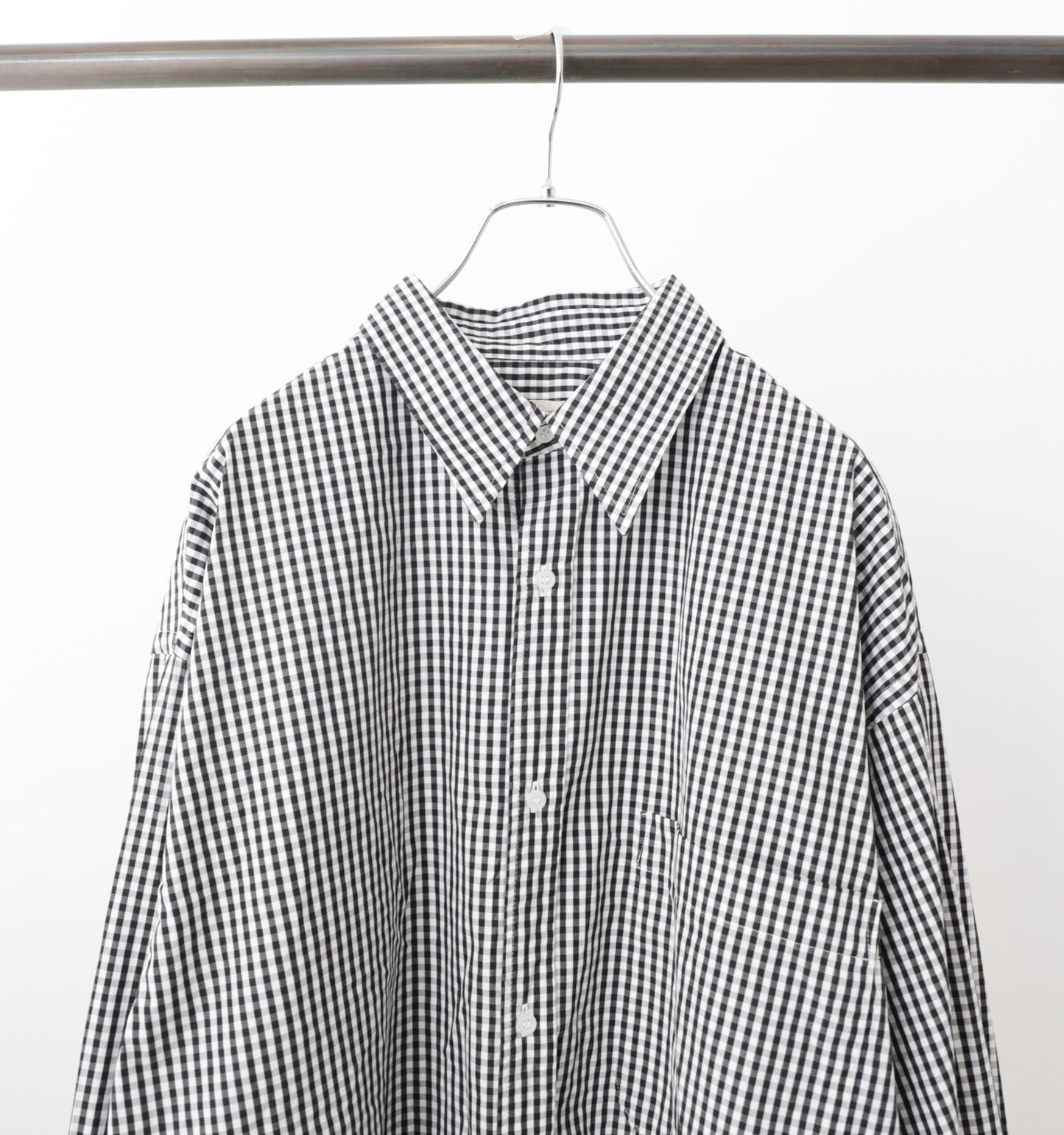 patterned big shirt