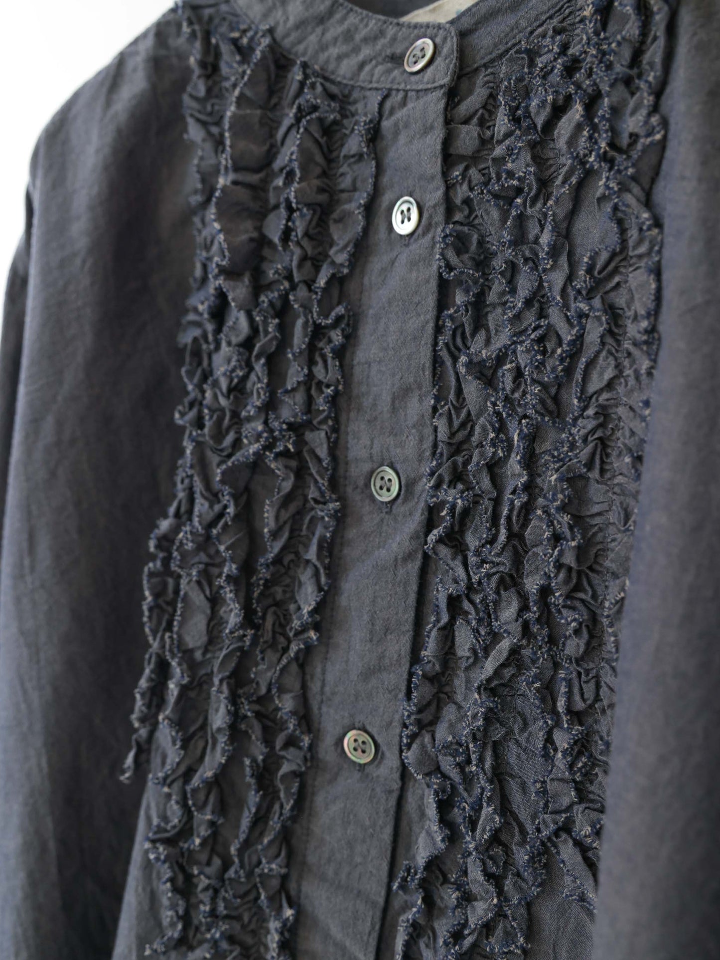 front frill shirt
