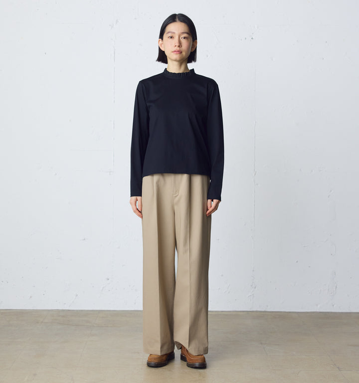 wide slacks pants