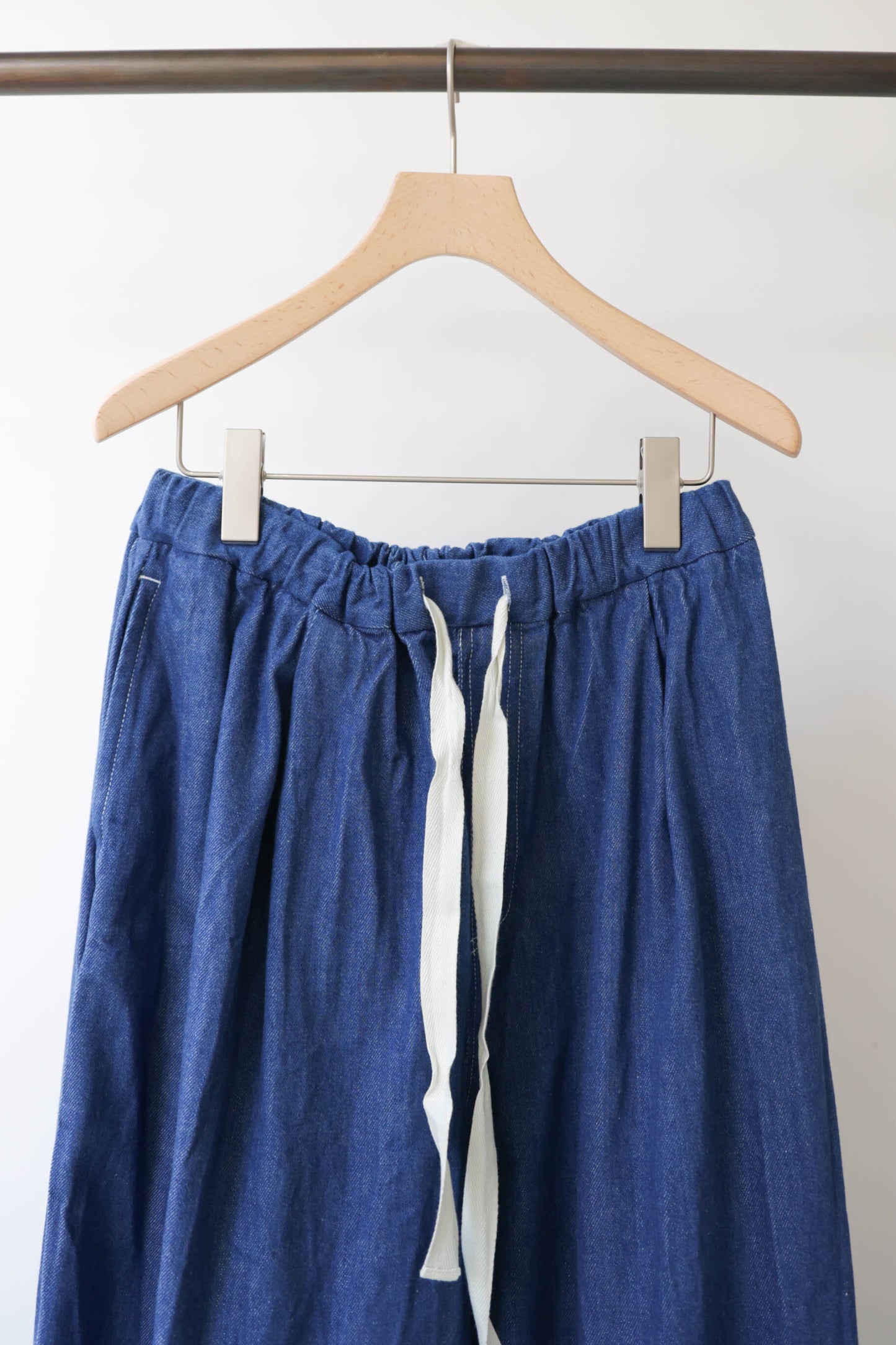 wide tapered denim