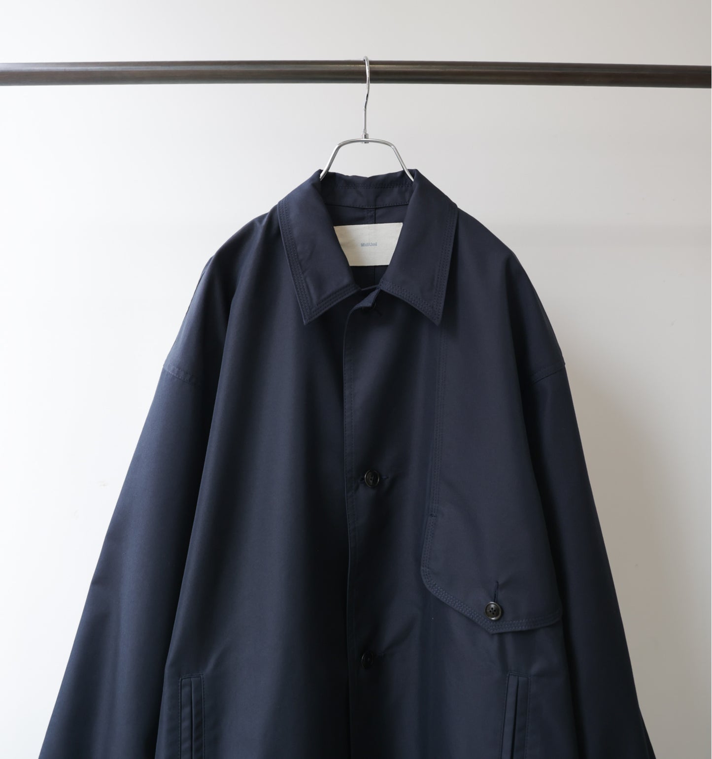 soutien collar coat