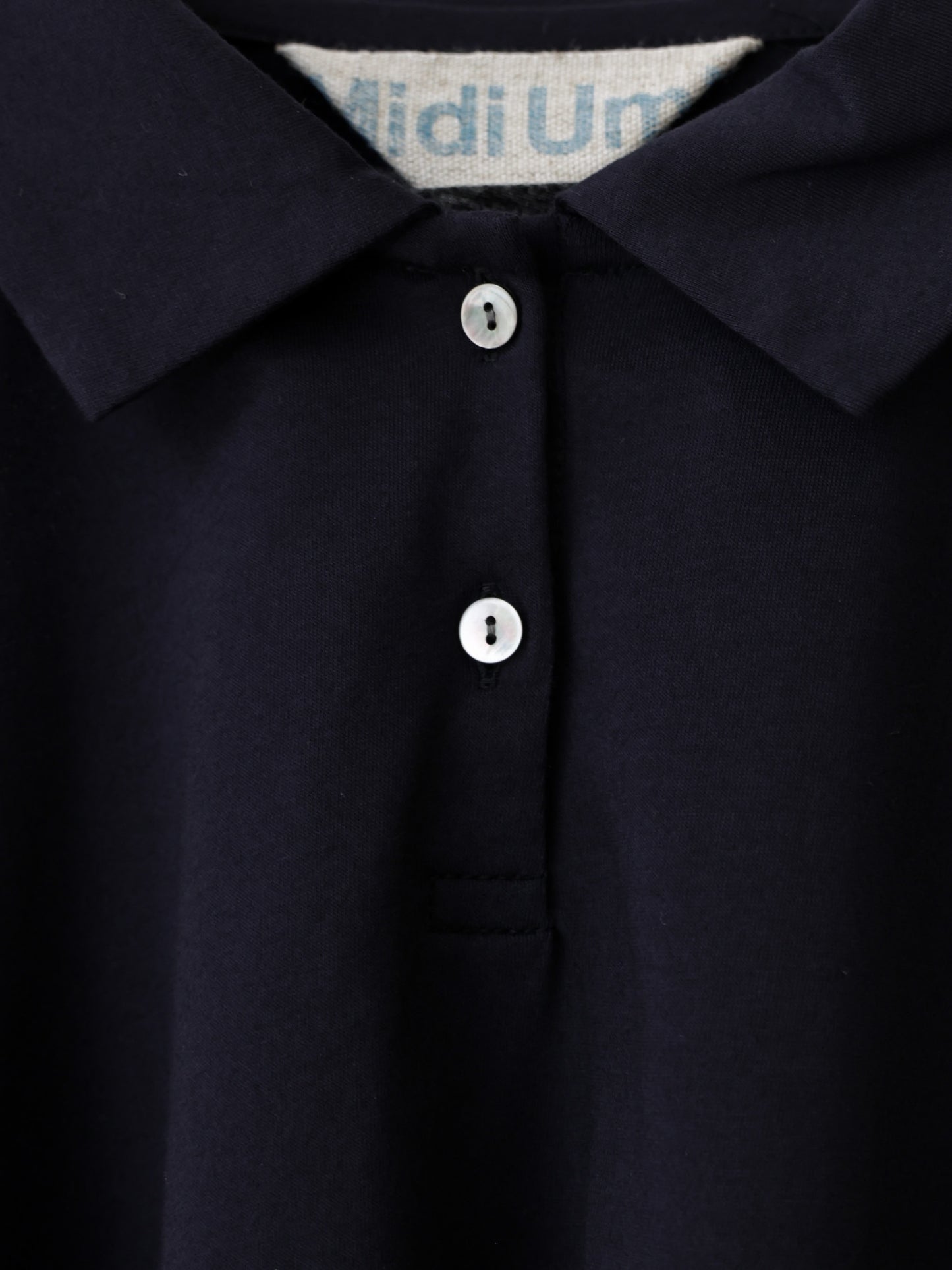 wide polo pullover
