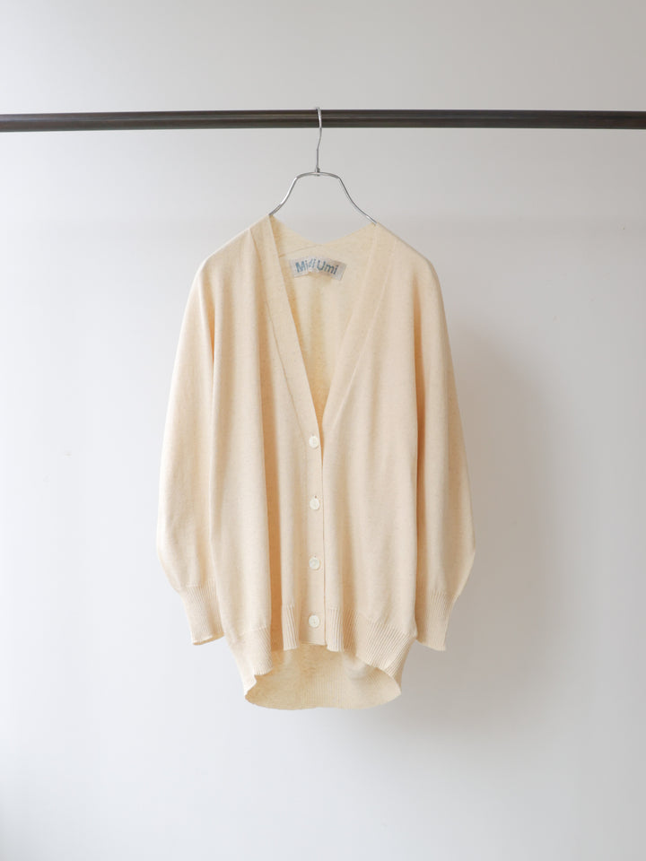 BOTANICAL DYE knit cardigan