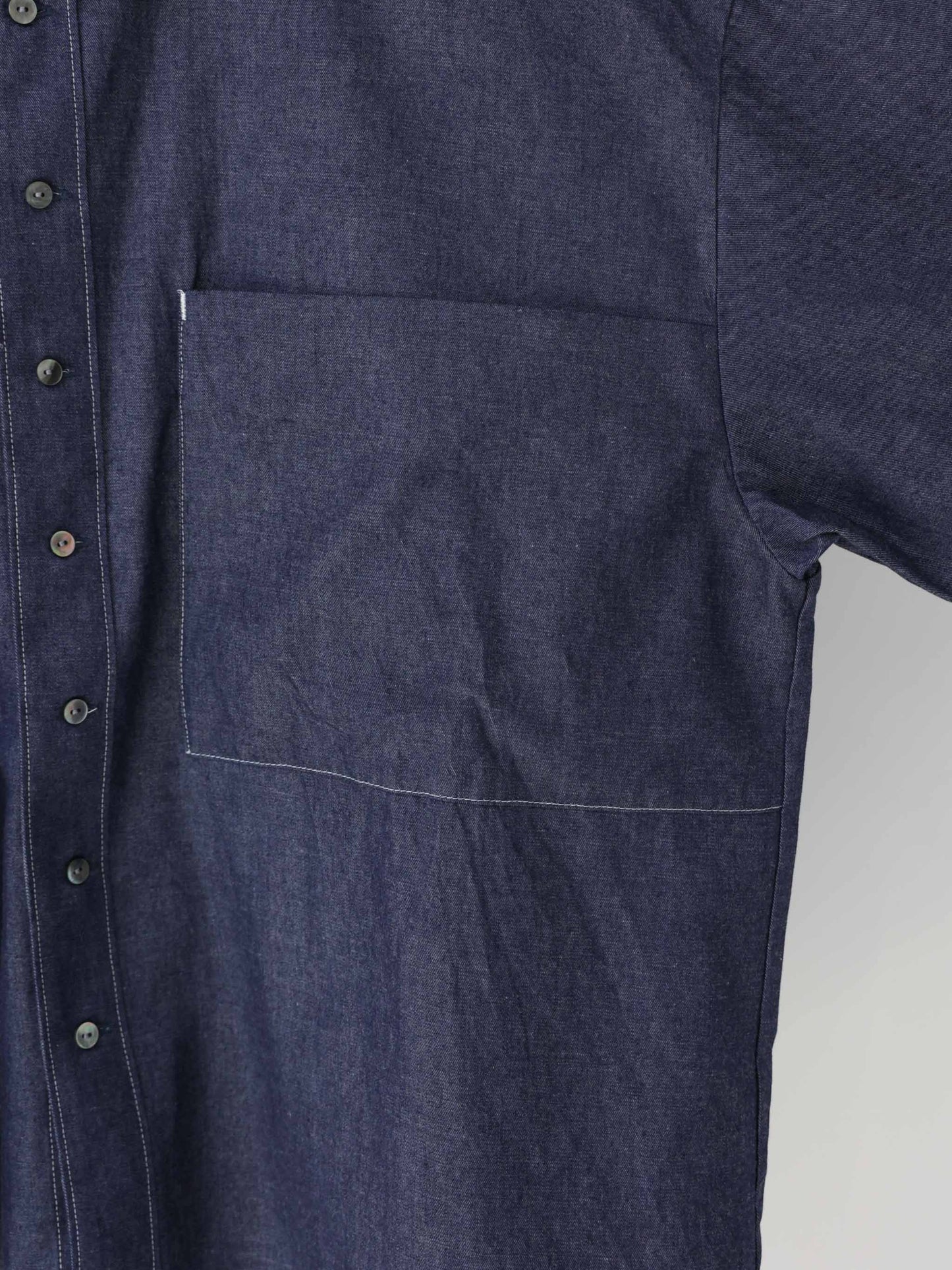 big pocket denim shirt