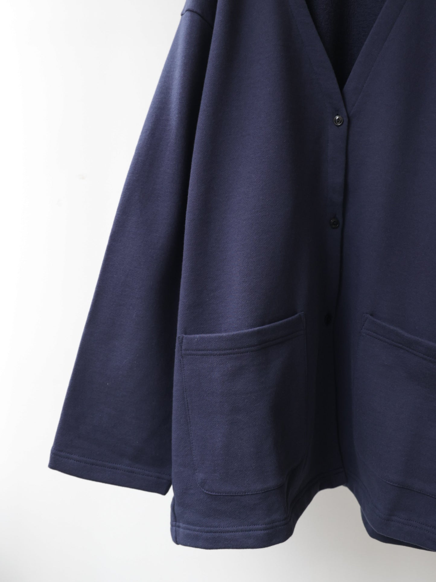 HOME sweat wide cardigan