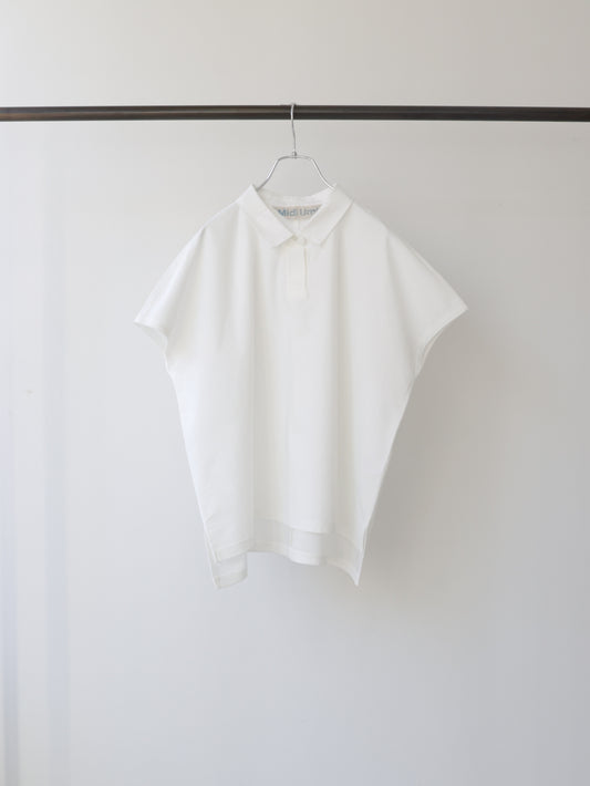 polo no sleeve pullover