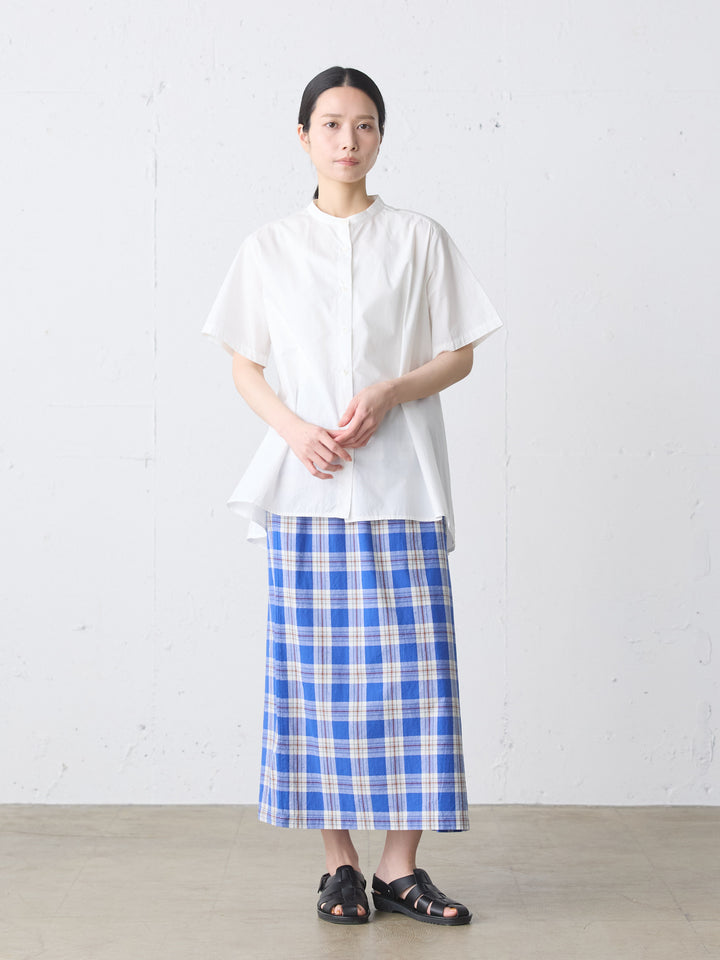 check lap like skirt