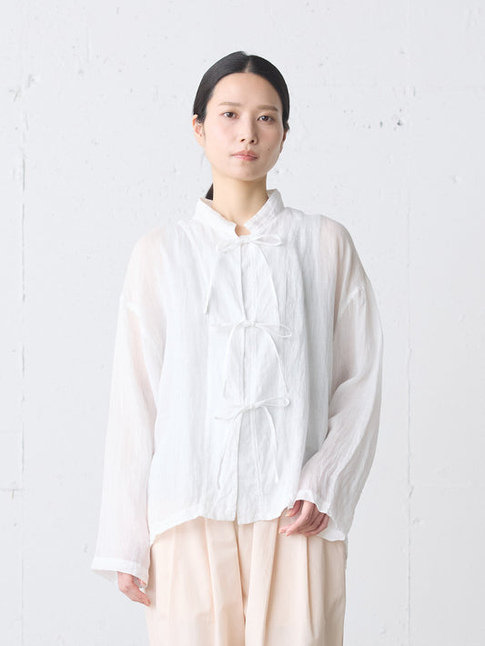 ramie shirt jacket