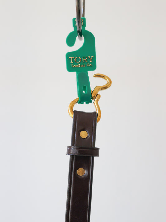 TORY LEATHER Hoop pick Belt