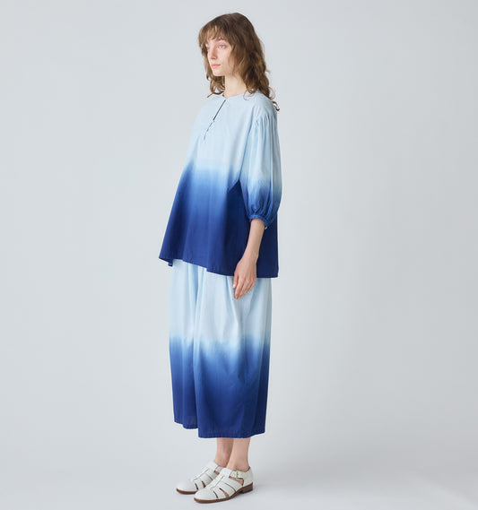 【A】gradation tuck easy pants