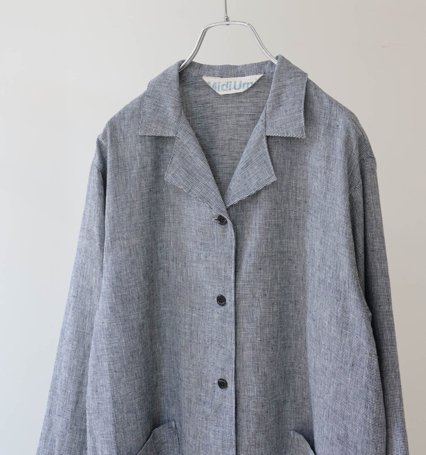 【A】NORTHERN LINEN shirt jacket