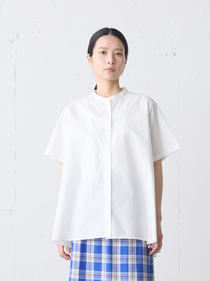 half slv A line shirt