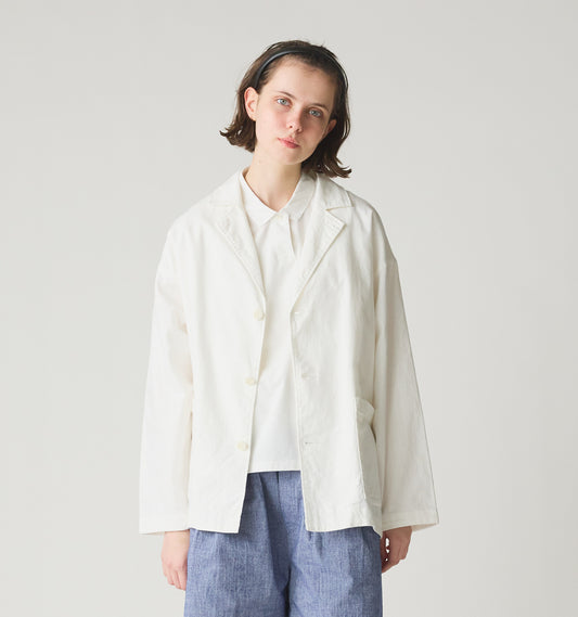 cotton linen tailored jacket