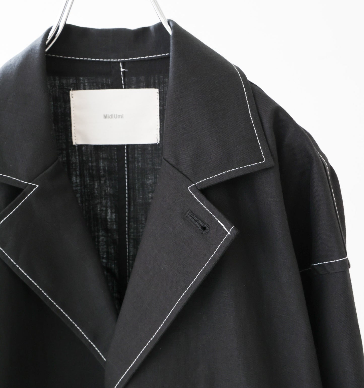 cotton linen tailored jacket