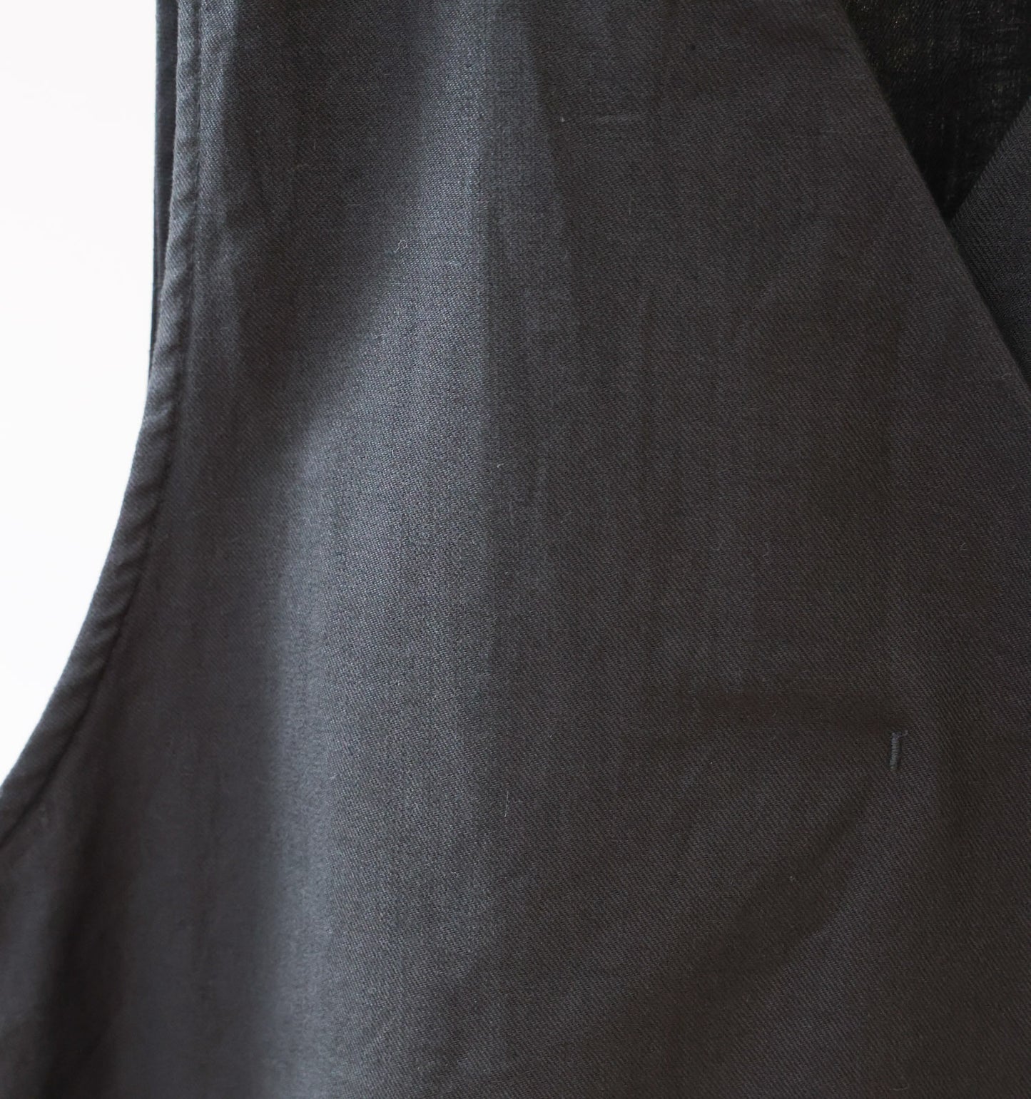 cotton linen wide vest