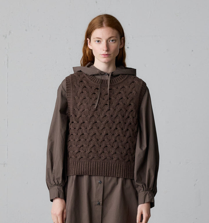 short knitting pattern vest