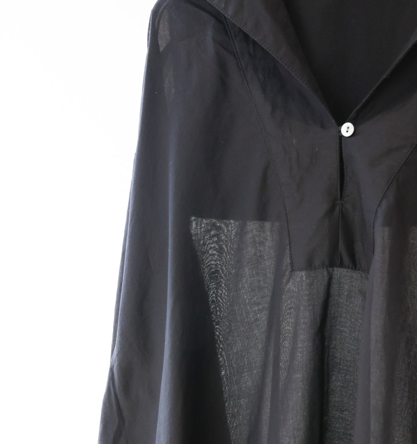 sheer sailor collar tunic
