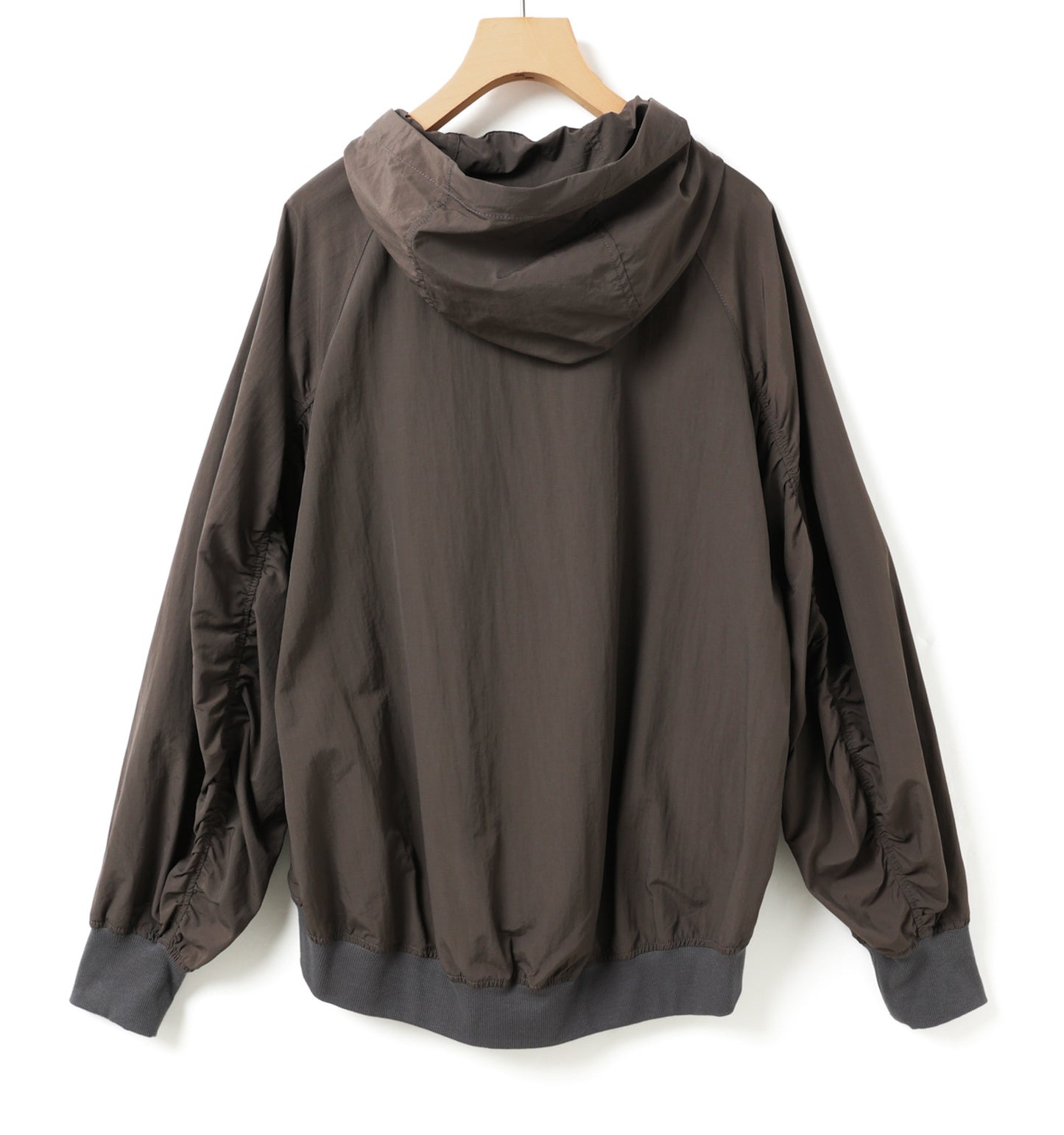 hooded blouson