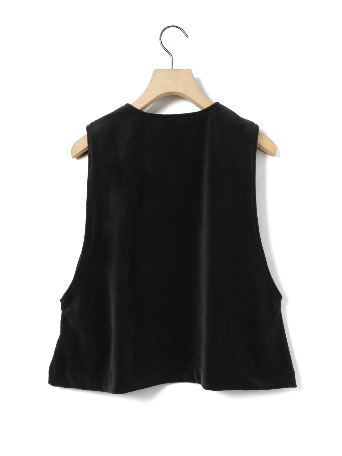 4-710363 velour flare vest