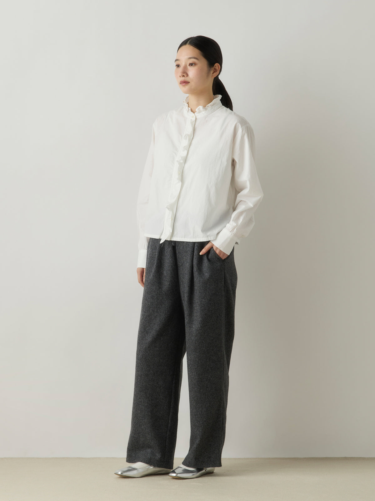 4-76002063 tweed easy pants
