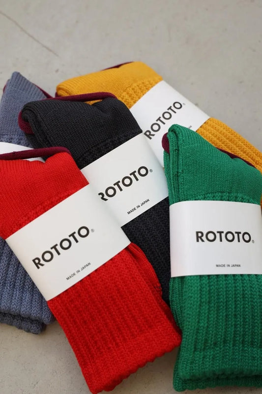 LOOSEPILE CREW SOCKS (R1334) / ROTOTO