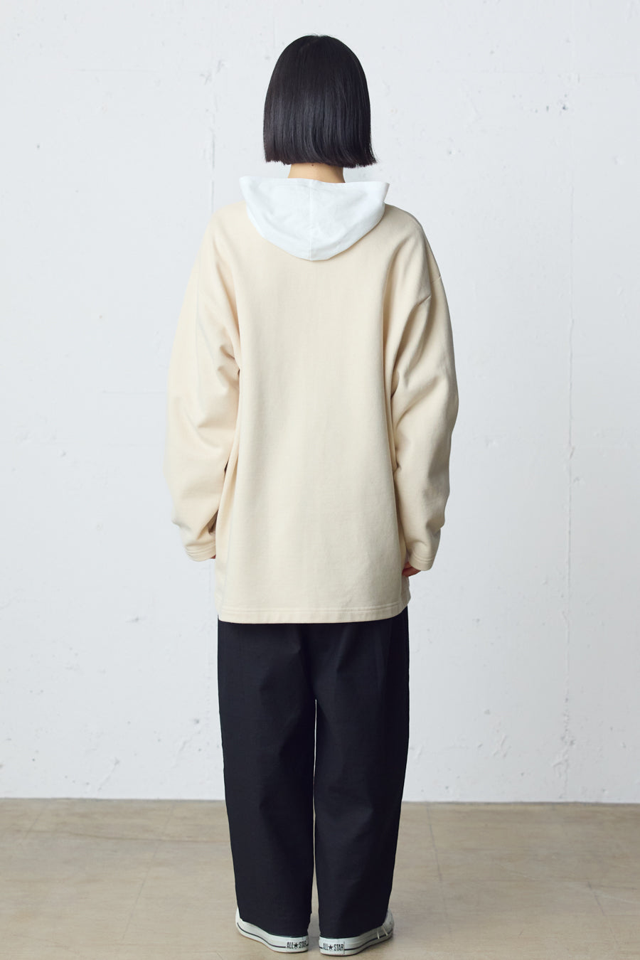 HOME sweat wide cardigan