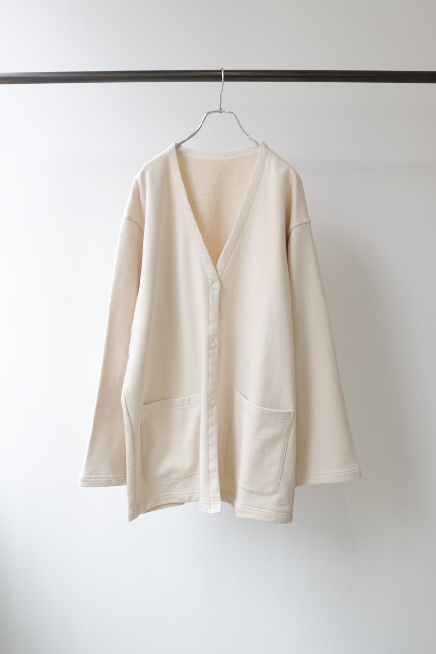 HOME sweat wide cardigan