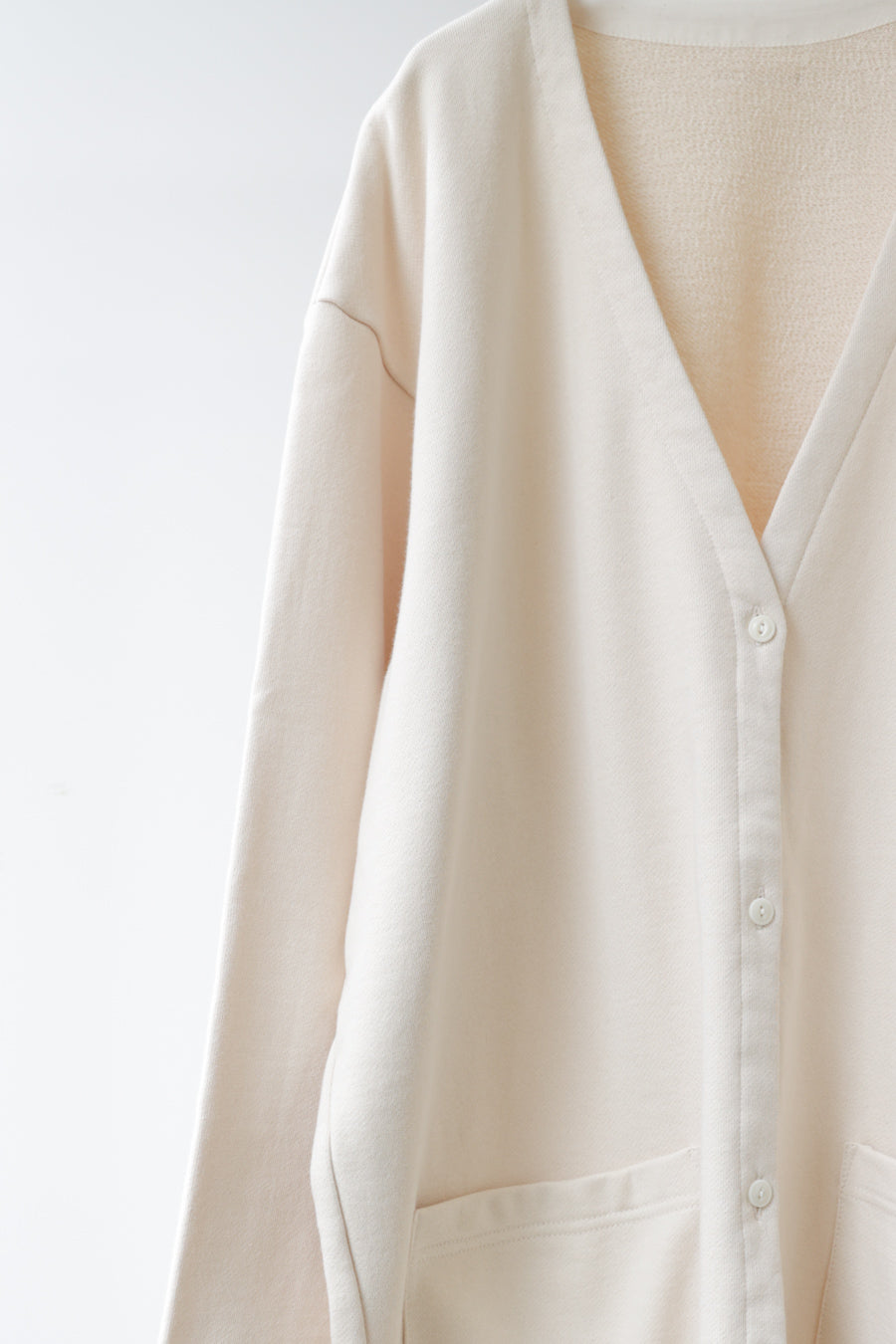 HOME sweat wide cardigan