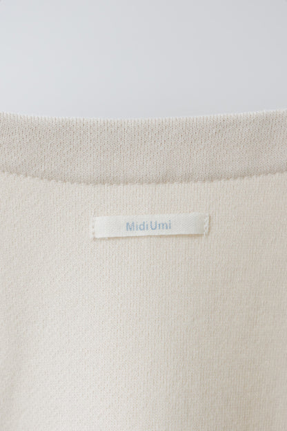 HOME sweat wide cardigan