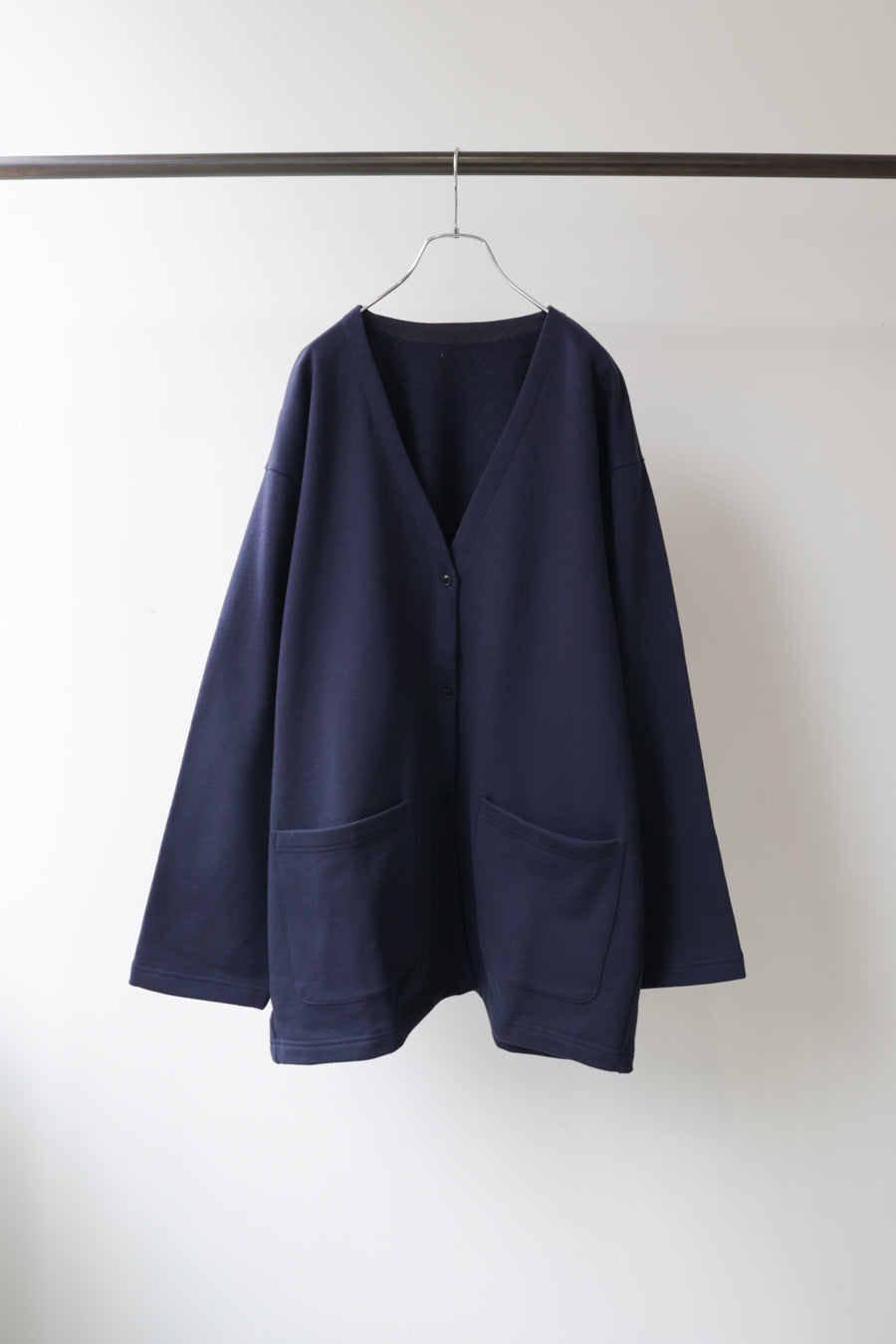 HOME sweat wide cardigan