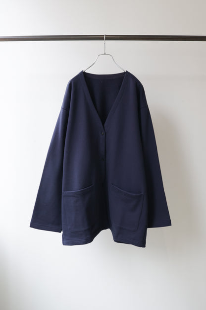 HOME sweat wide cardigan
