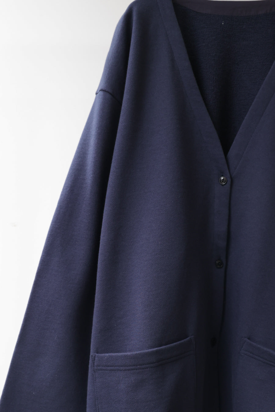 HOME sweat wide cardigan