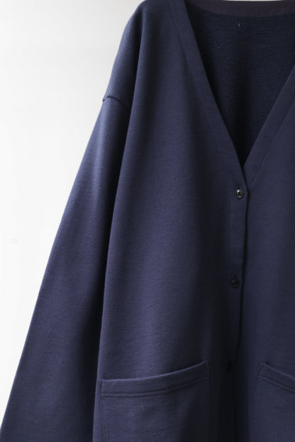 HOME sweat wide cardigan