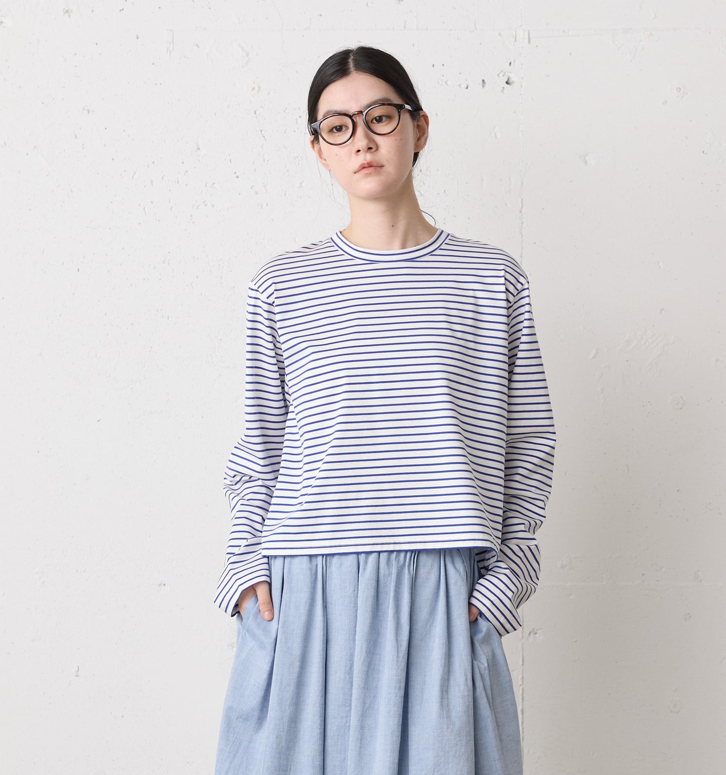 border basic T-shirt