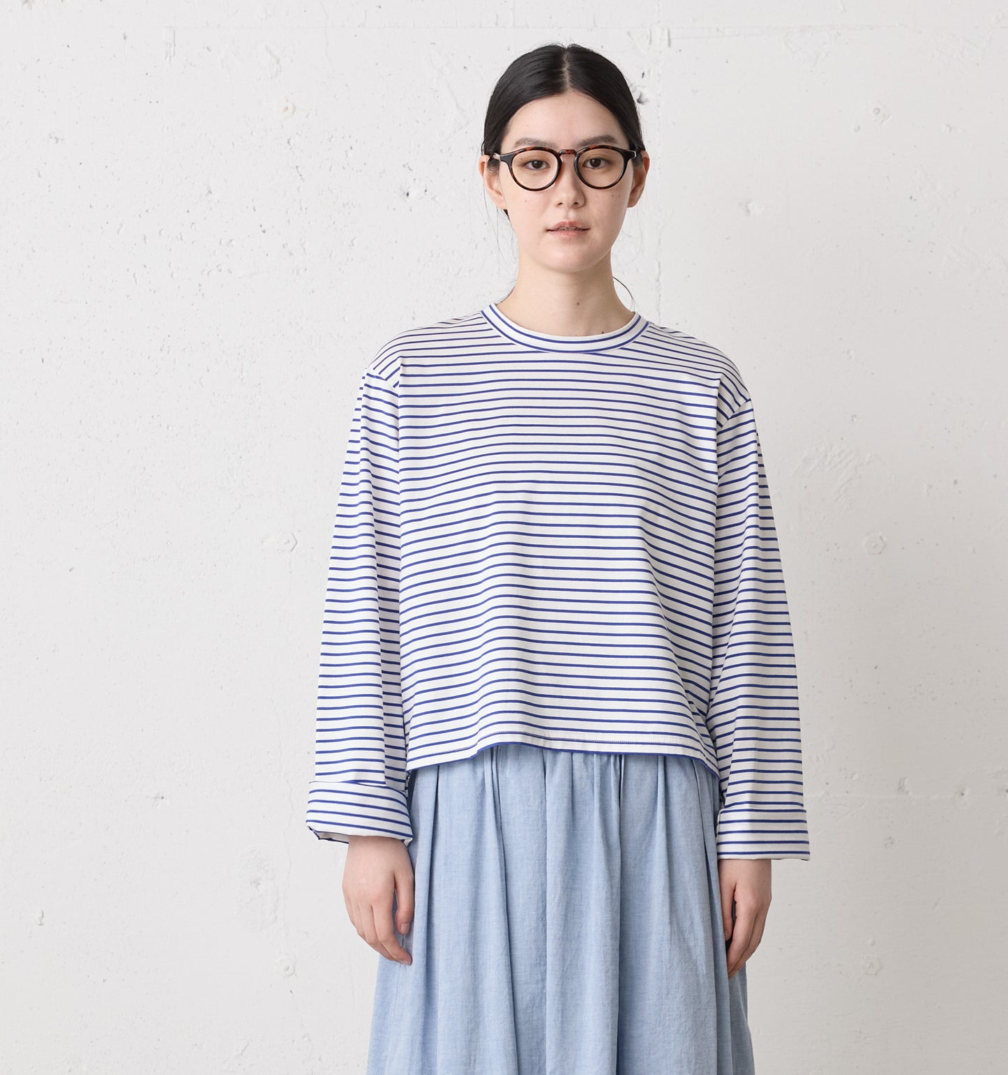 border basic T-shirt