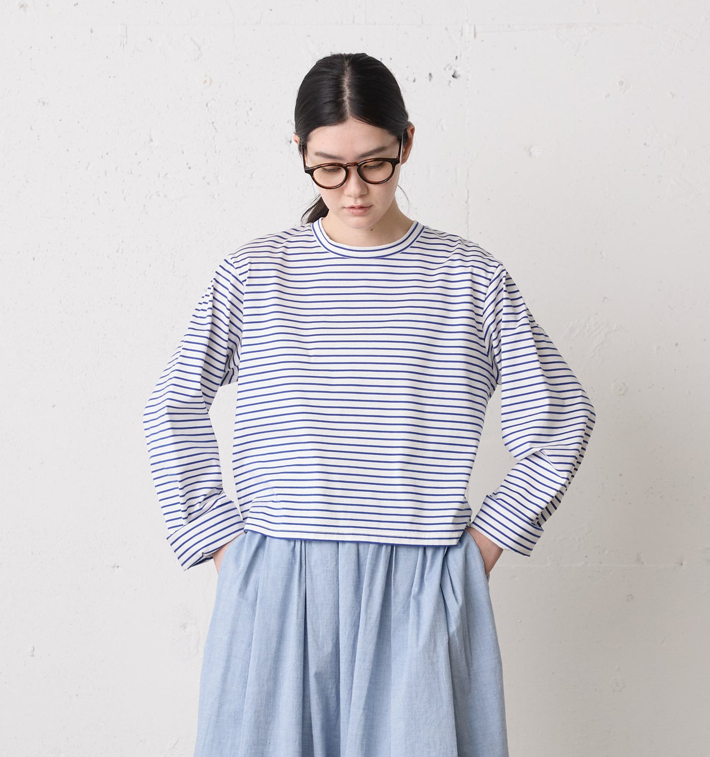 border basic T-shirt