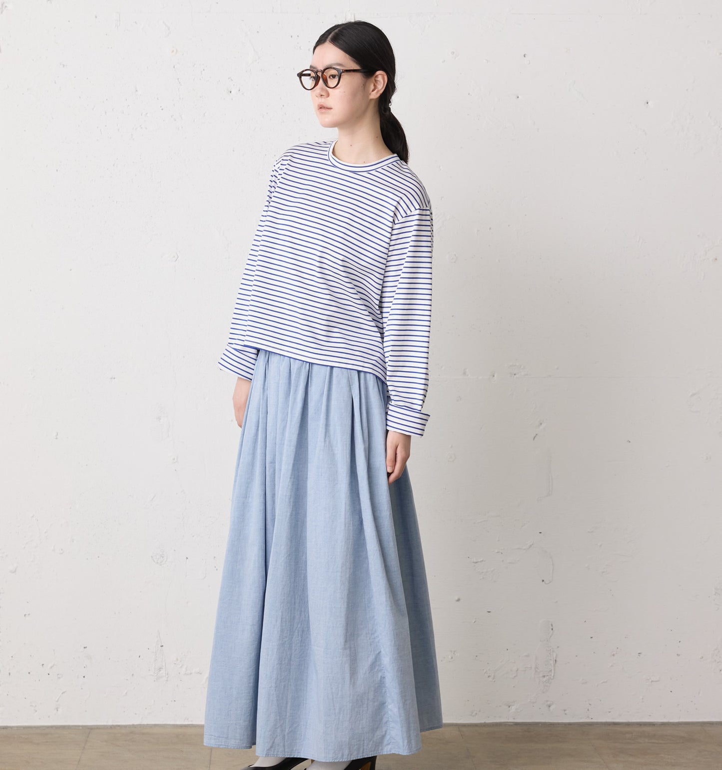 border basic T-shirt