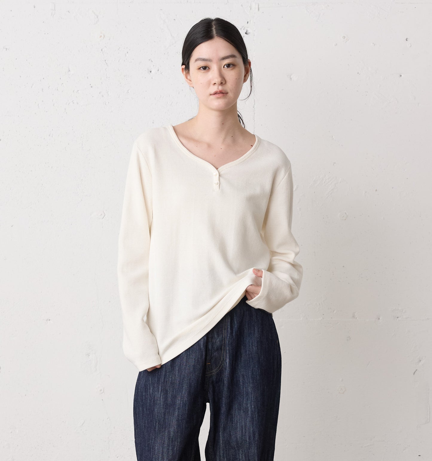henry neck pullover