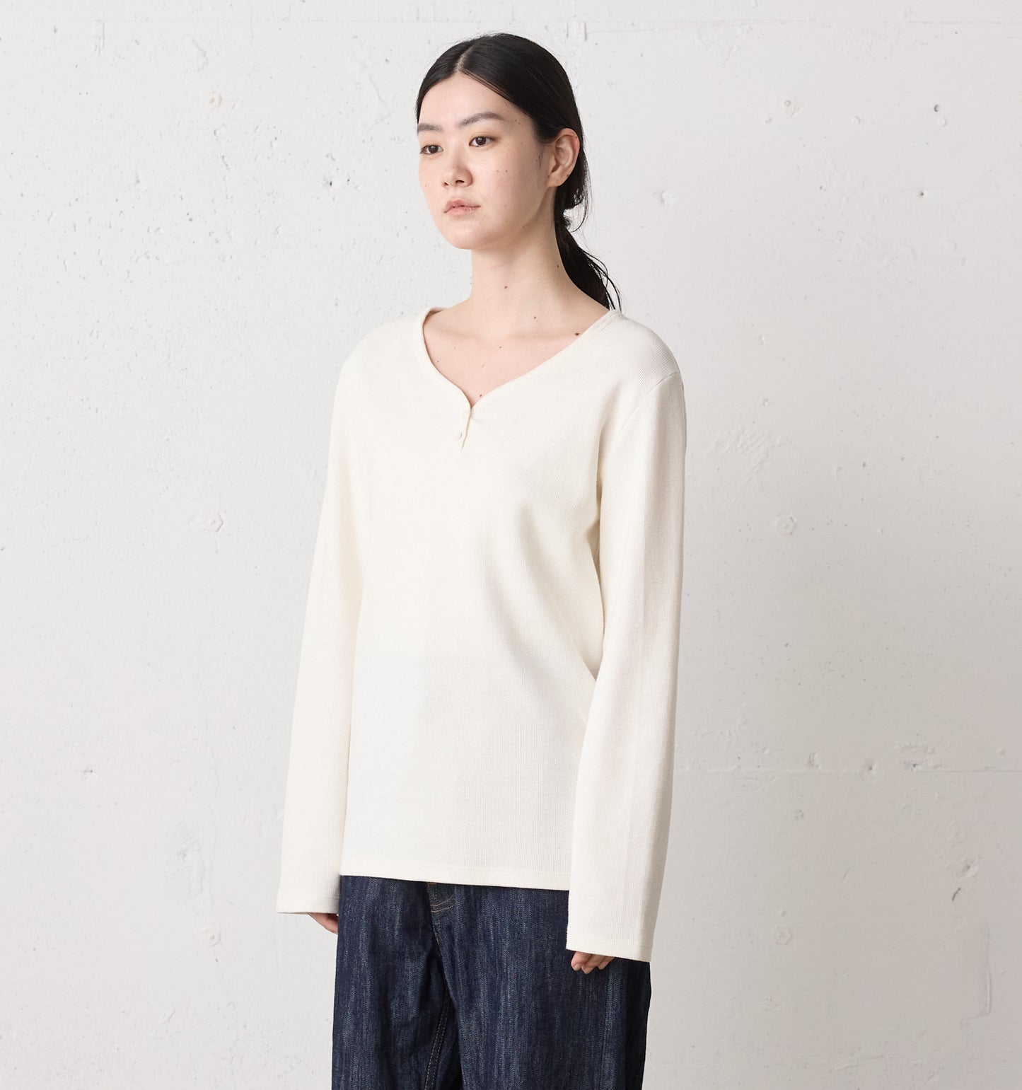 henry neck pullover