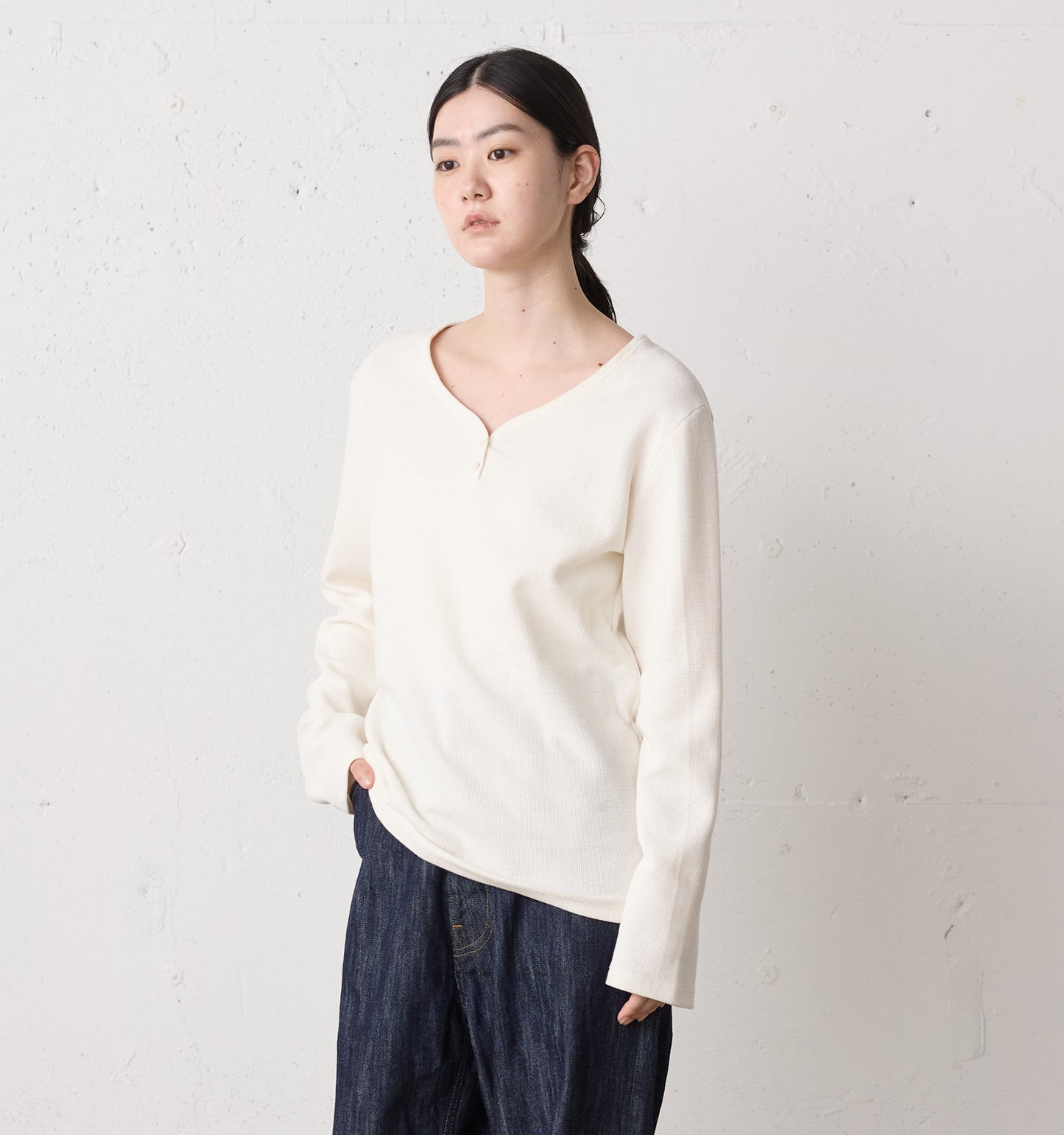 henry neck pullover