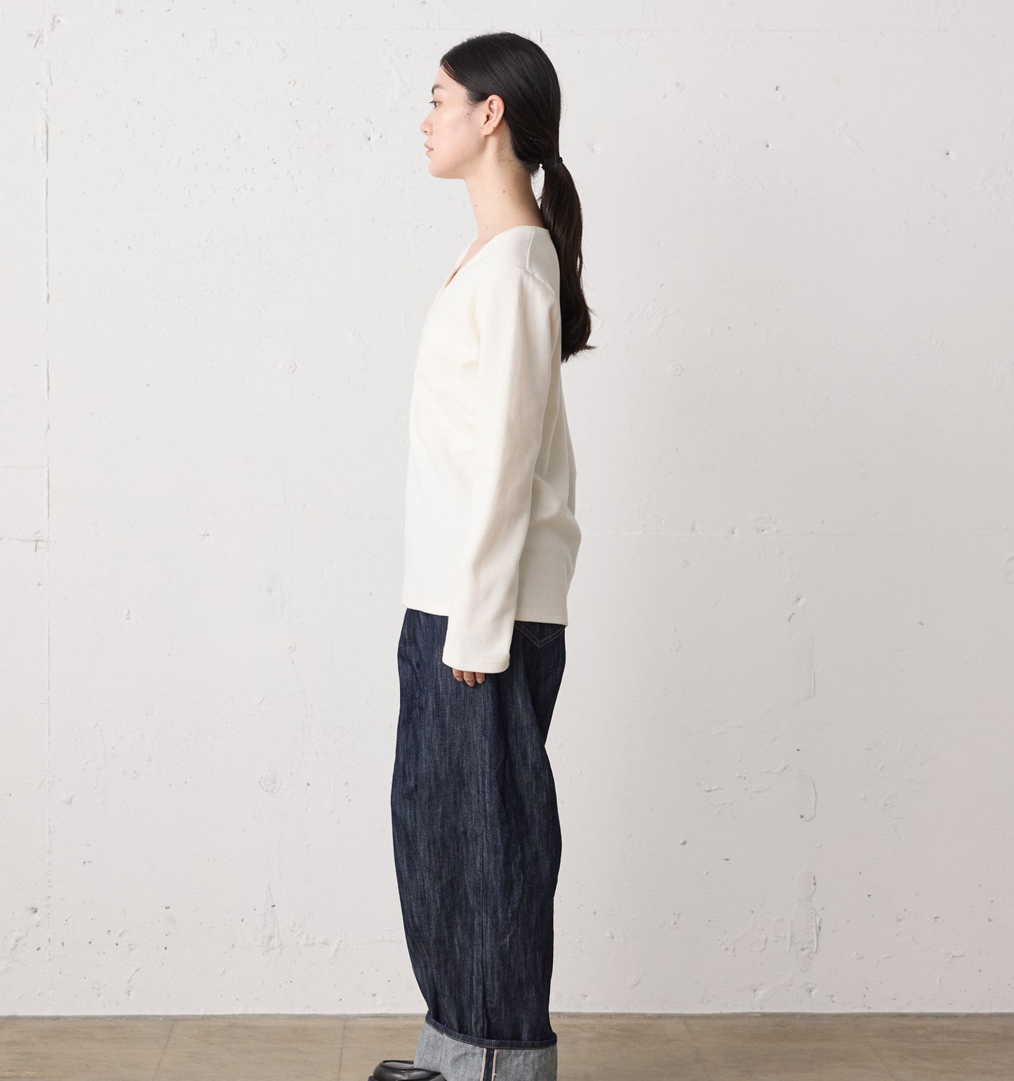 henry neck pullover
