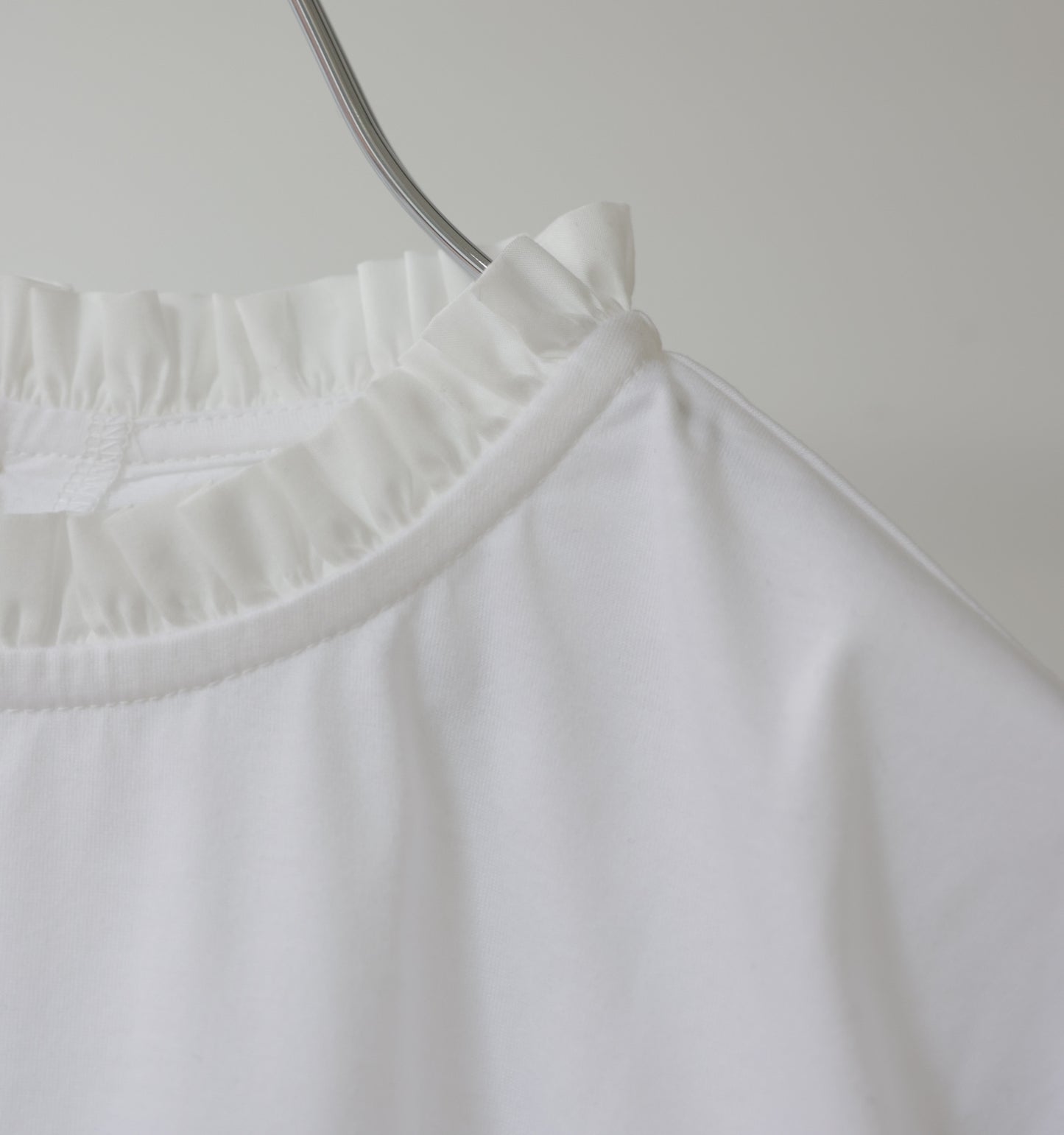 frill neck pullover