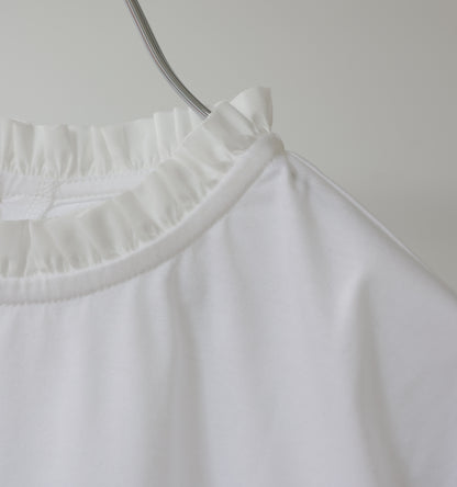 frill neck pullover