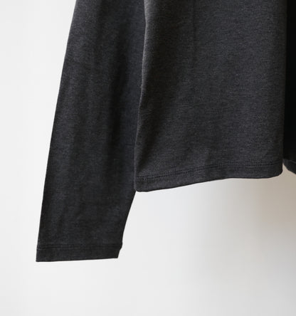 frill neck pullover