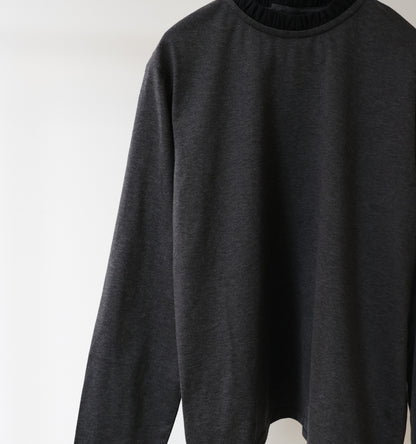 frill neck pullover