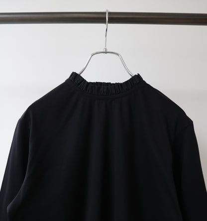 frill neck pullover