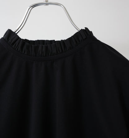 frill neck pullover